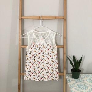 Unique laced sexy tank top